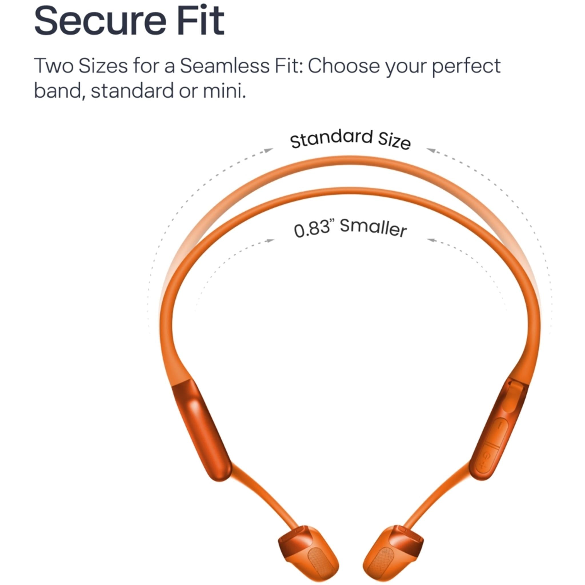 Shokz OpenRun Pro 2 Mini Open-Ear Wireless Sports Headphones Silver