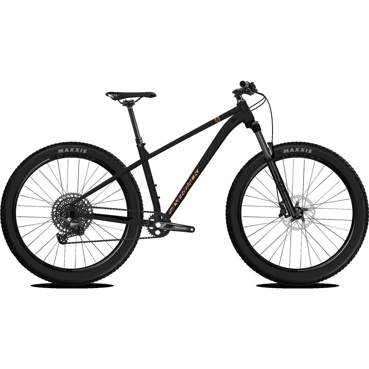 Silverback SE Series 12 Hardtail Trail Bike Blackout Blaze