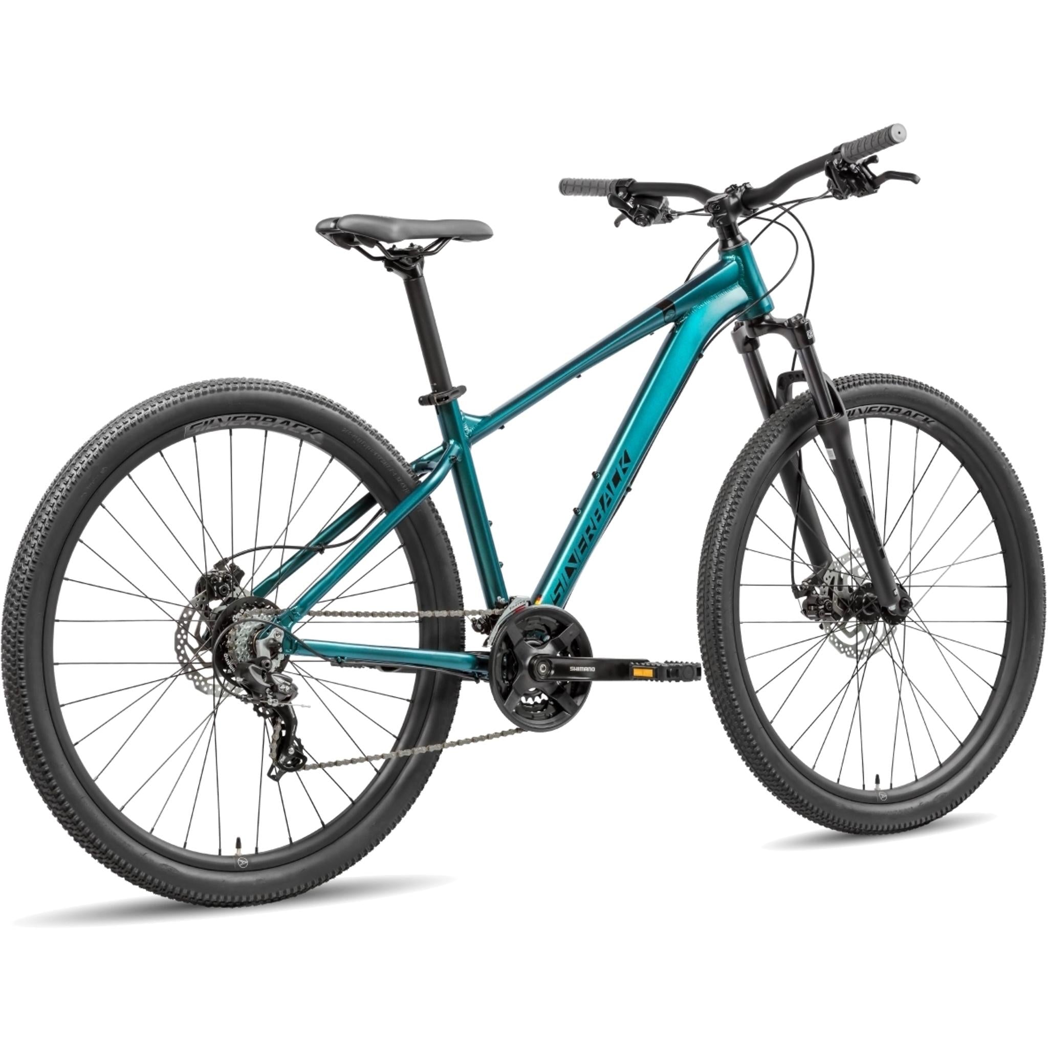 Silverback SE Series 7 Hardtail Mountain Bike Emerald Metallic