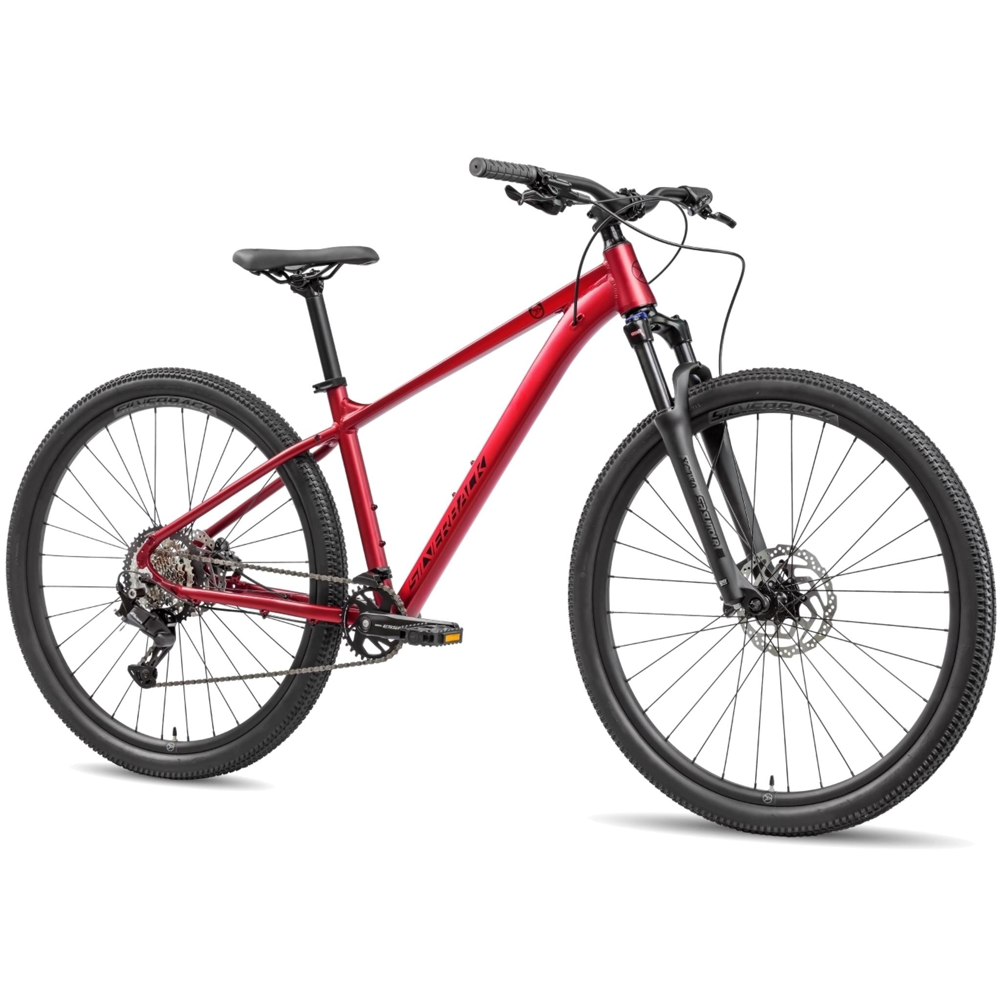 Silverback SE Series 8 Hardtail Mountain Bike Ruby Red