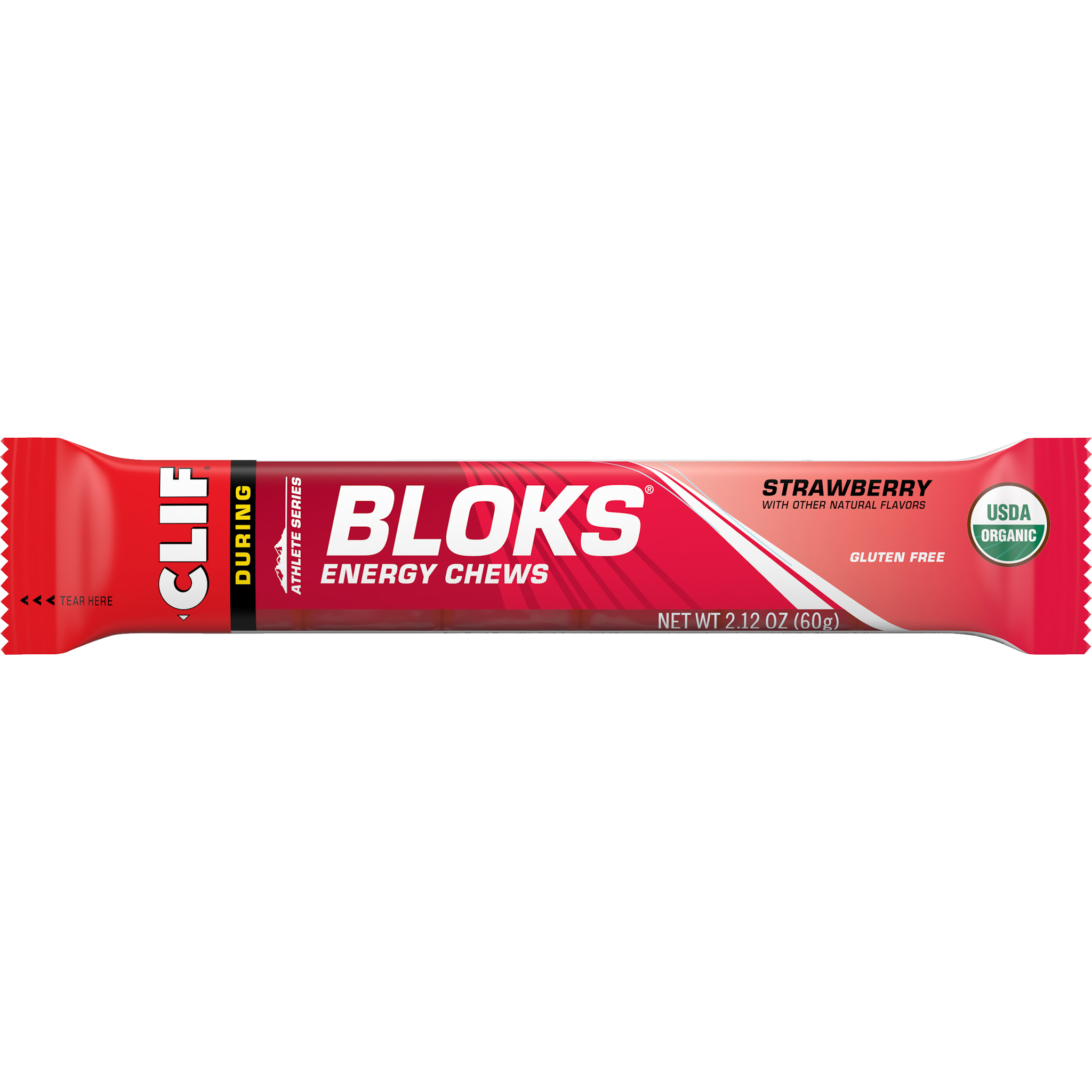 CLIF Bloks Strawberry Energy Chews 60g