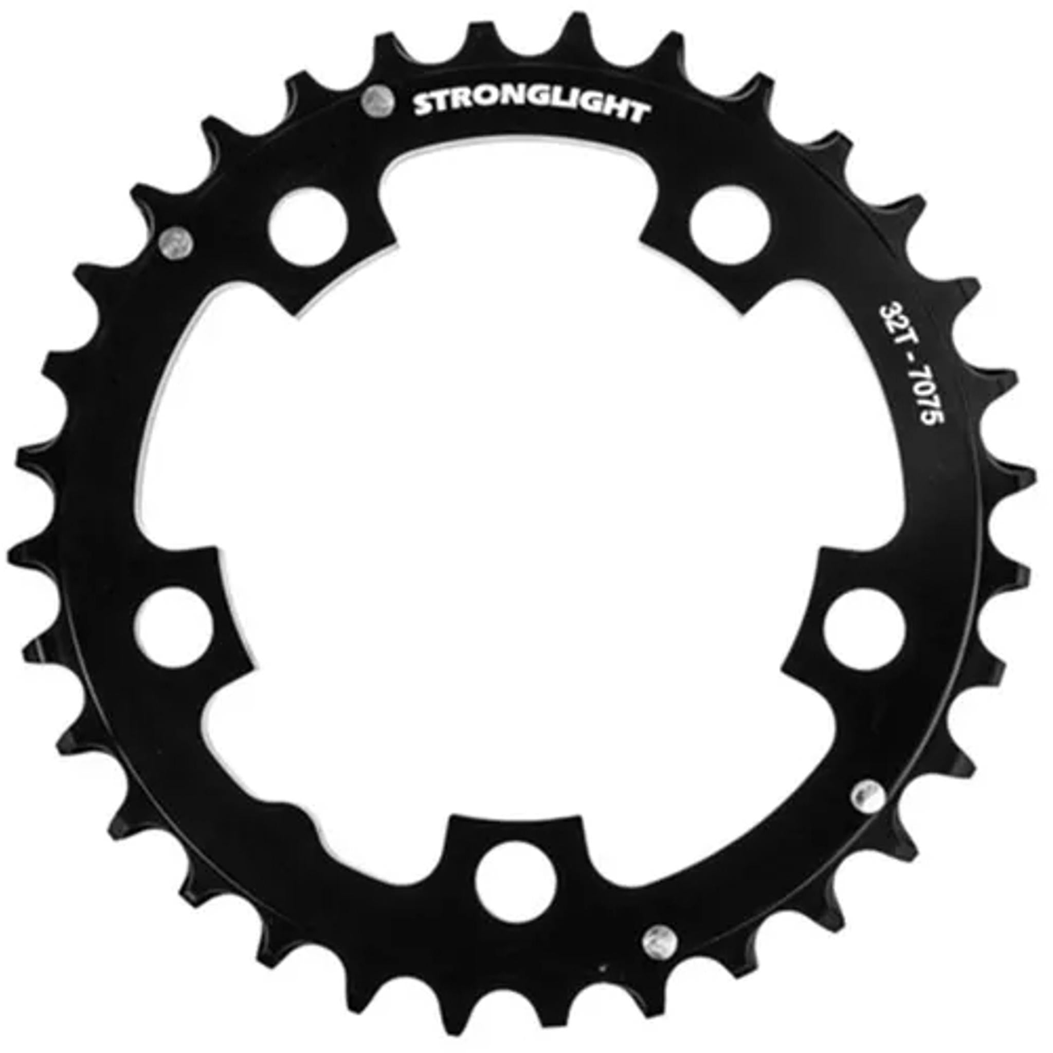 Stronglight 5-Bolt MTB Chainring 94 BCD 32T Black
