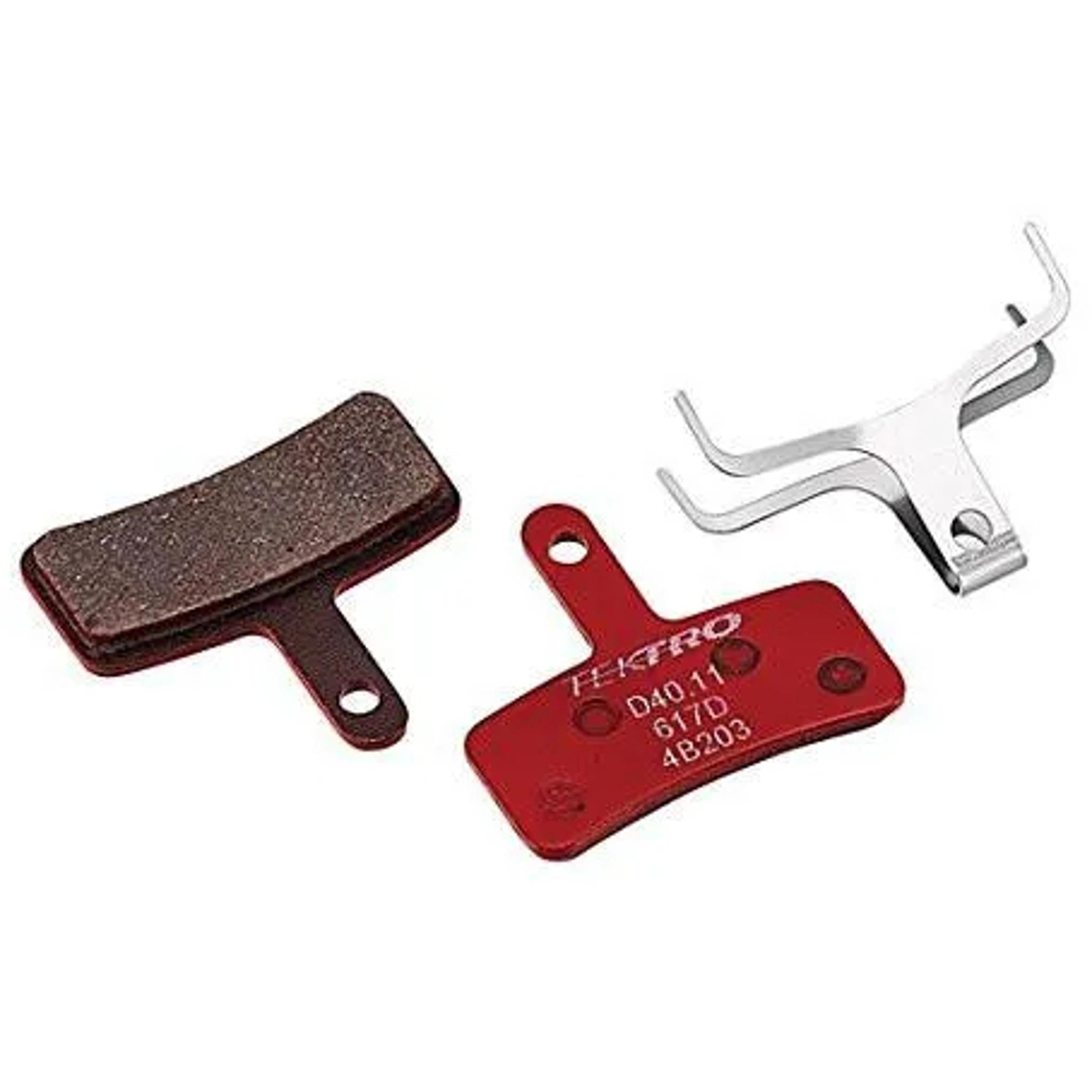 Tektro D40.11 Dorado Metal-Ceramic Disc Brake Pads Red