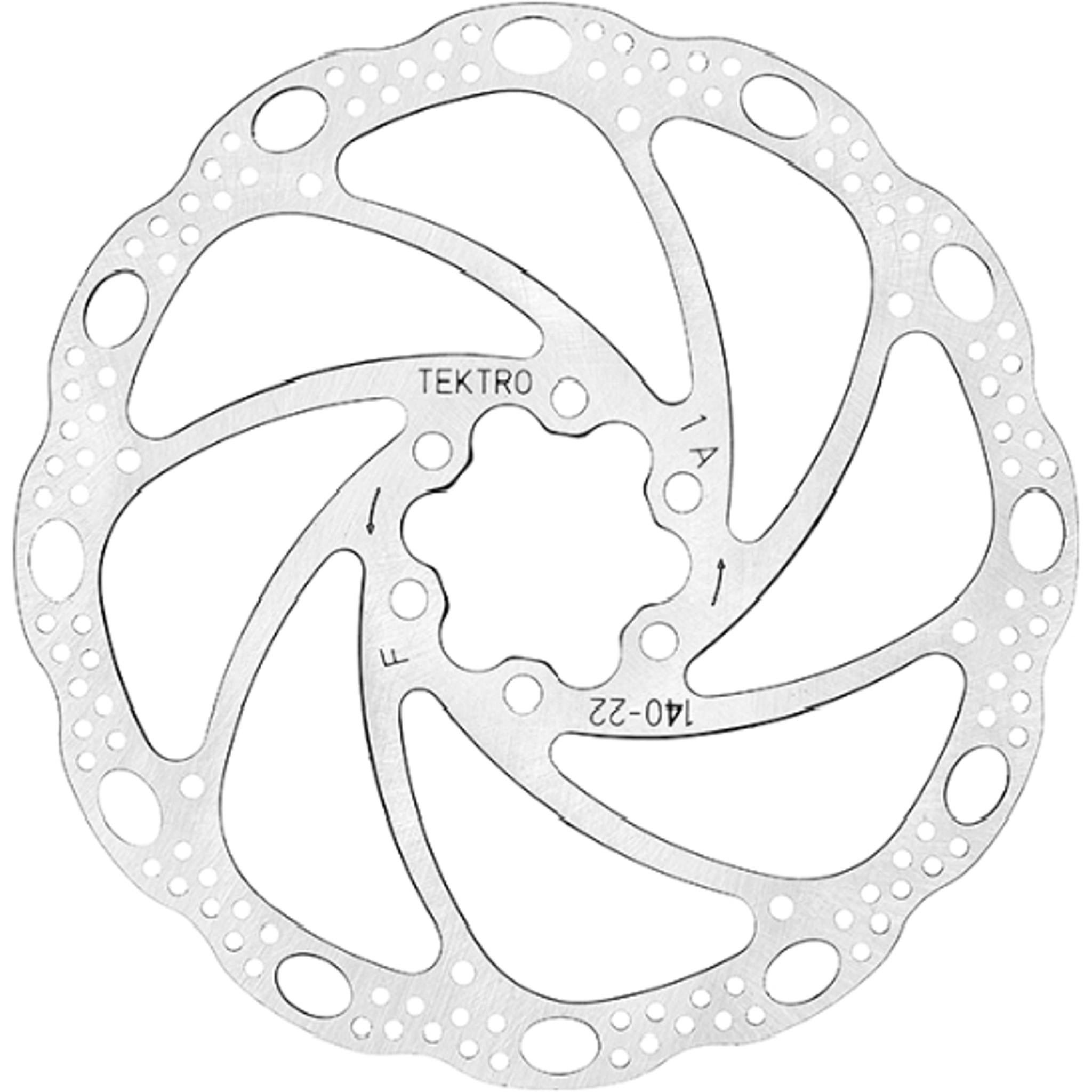 Tektro TR140-22 6-Bolt Disc Brake Rotor 140mm