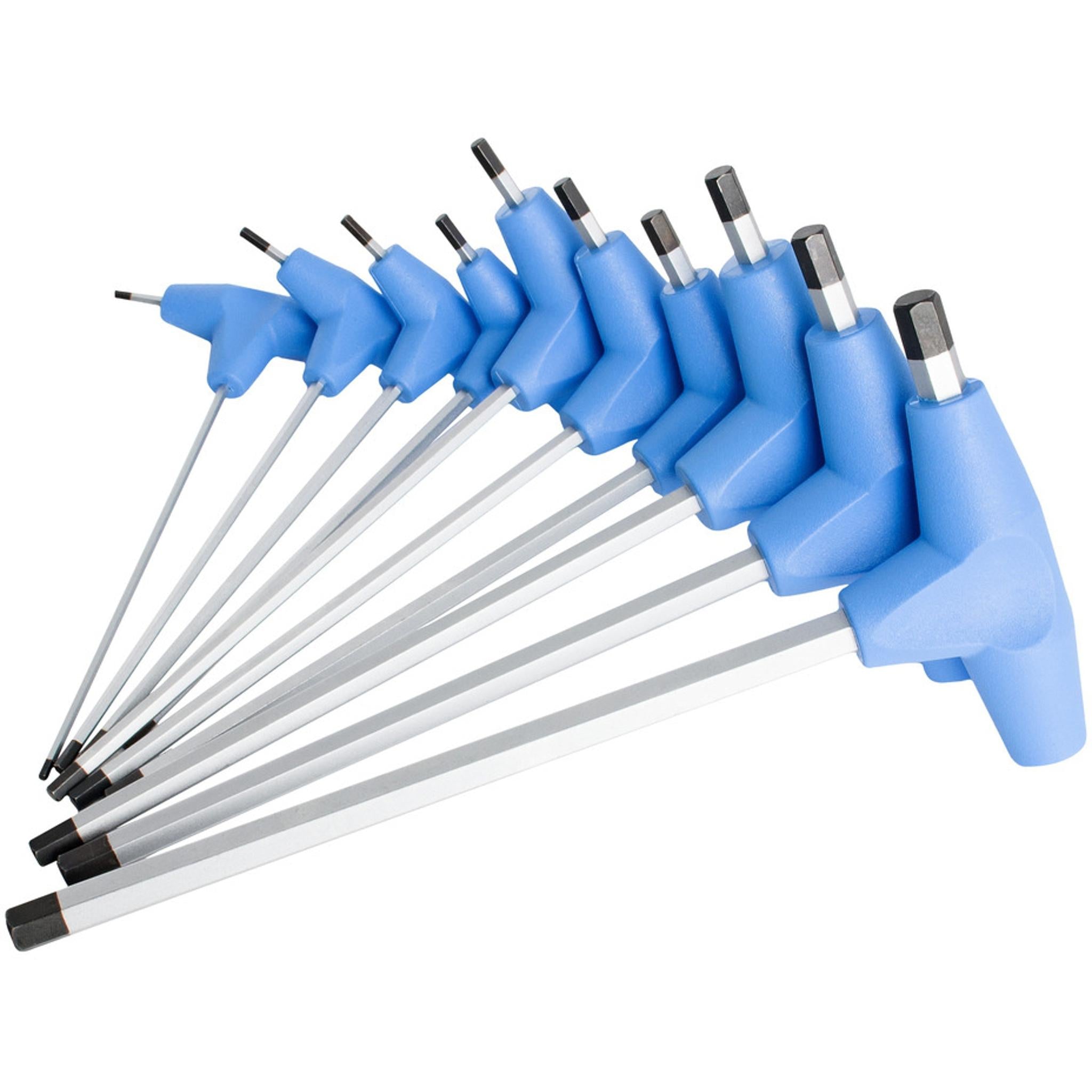 Unior T-Handle 10-Piece Hex Wrench Set
