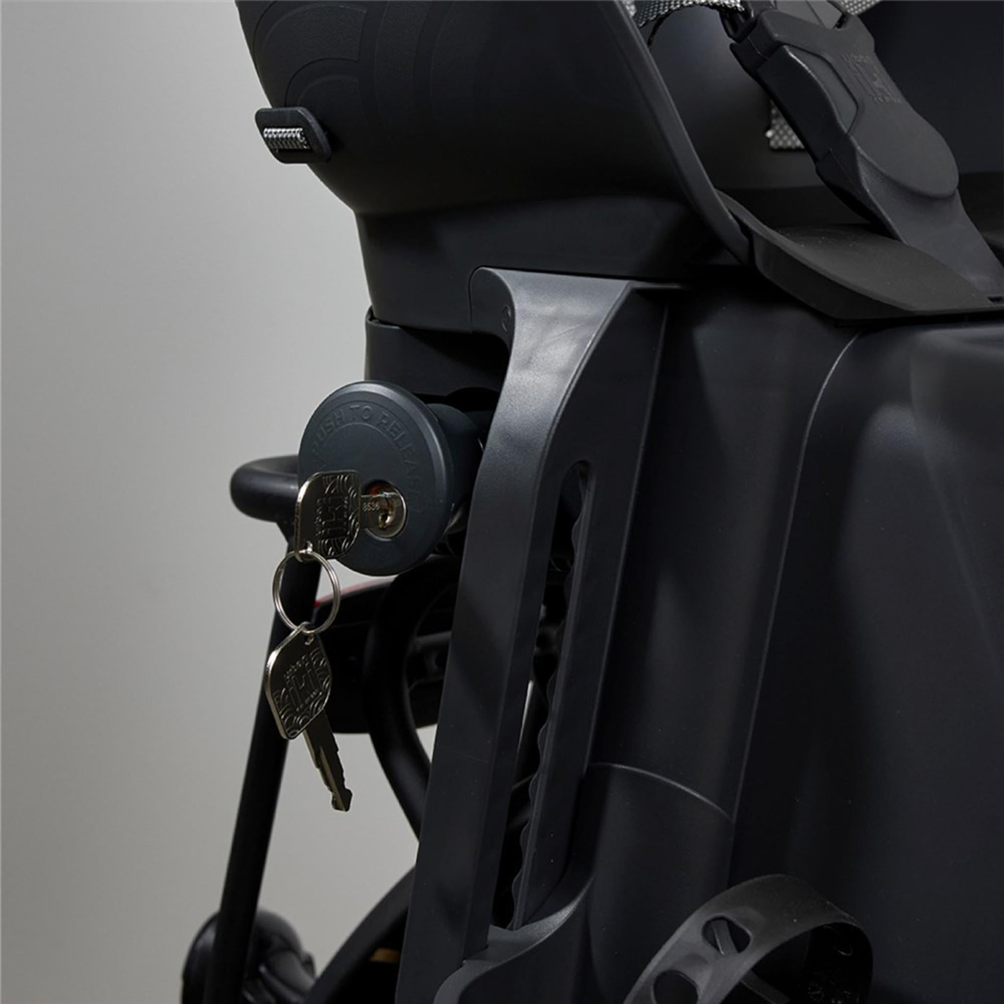 Urban Iki U-me Easyfix Rear Mount Baby Seat Bincho Black