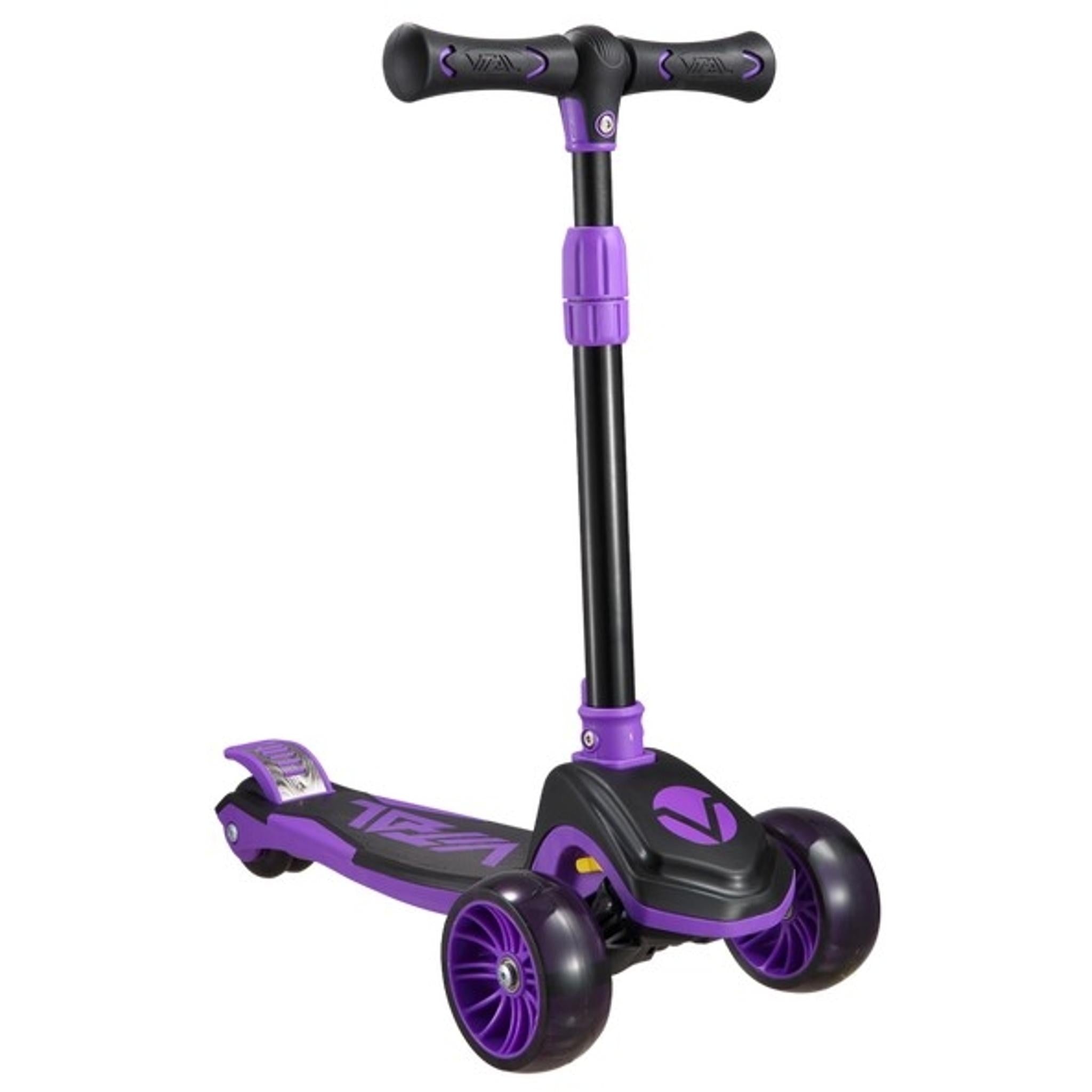 Vital TYKE 3 Wheel Scooter (with Removable Seat) Purple