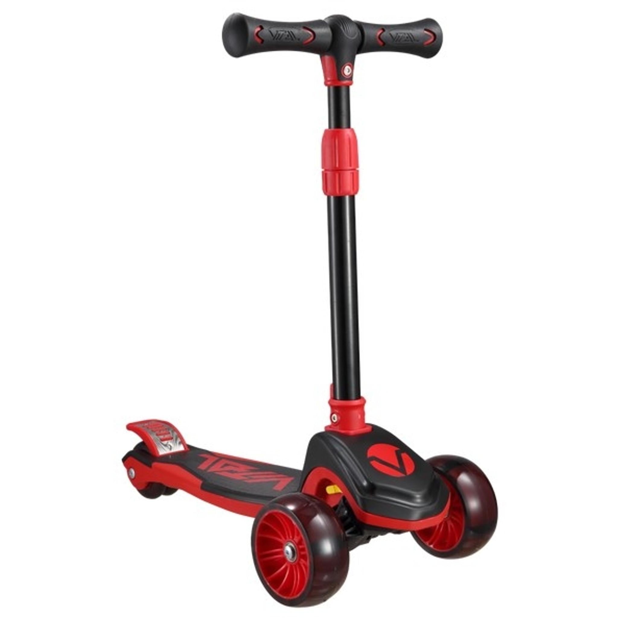 Vital TYKE 3 Wheel Scooter (with Removable Seat) Red
