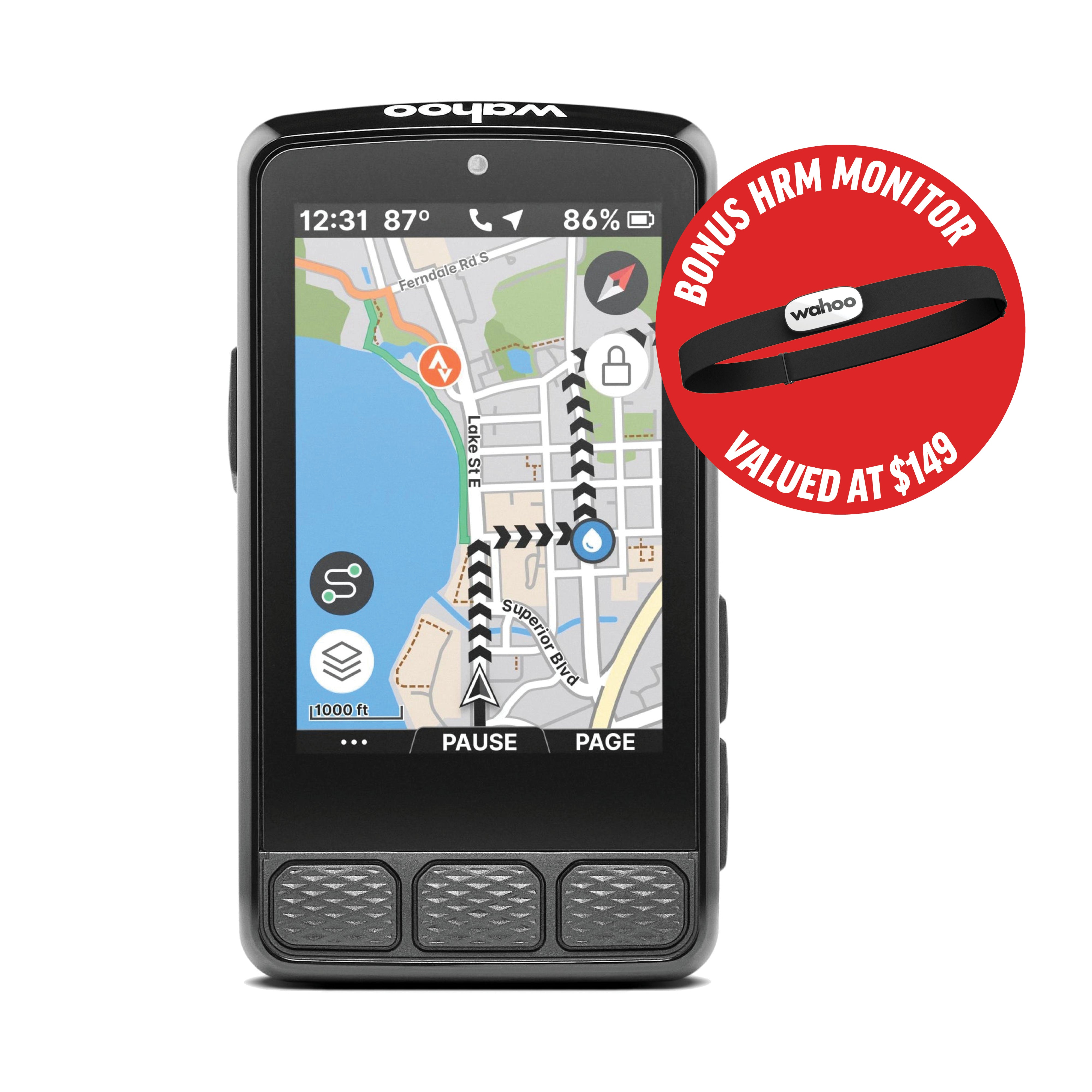 Wahoo ELEMNT ROAM v3 GPS Bike Computer