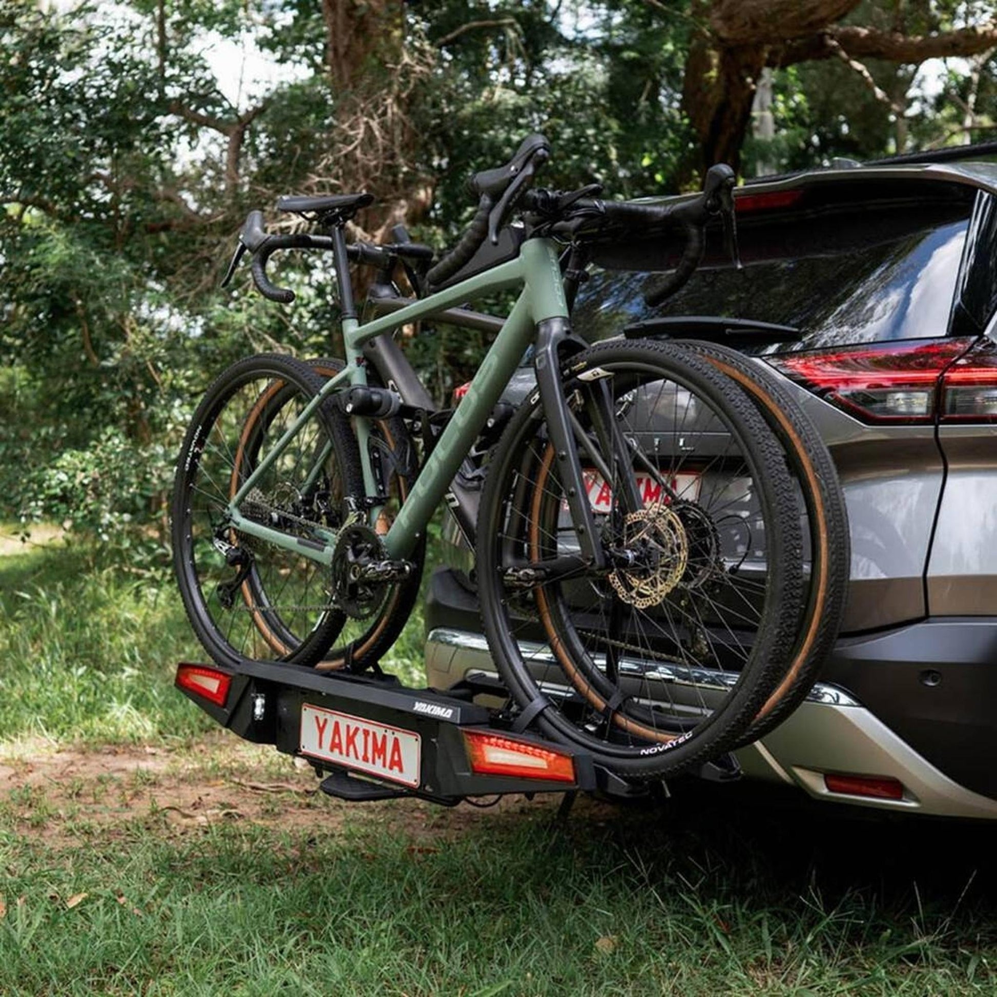 Yakima FoldClick EVO Bike Towball Platform Rack Black – 99 Bikes