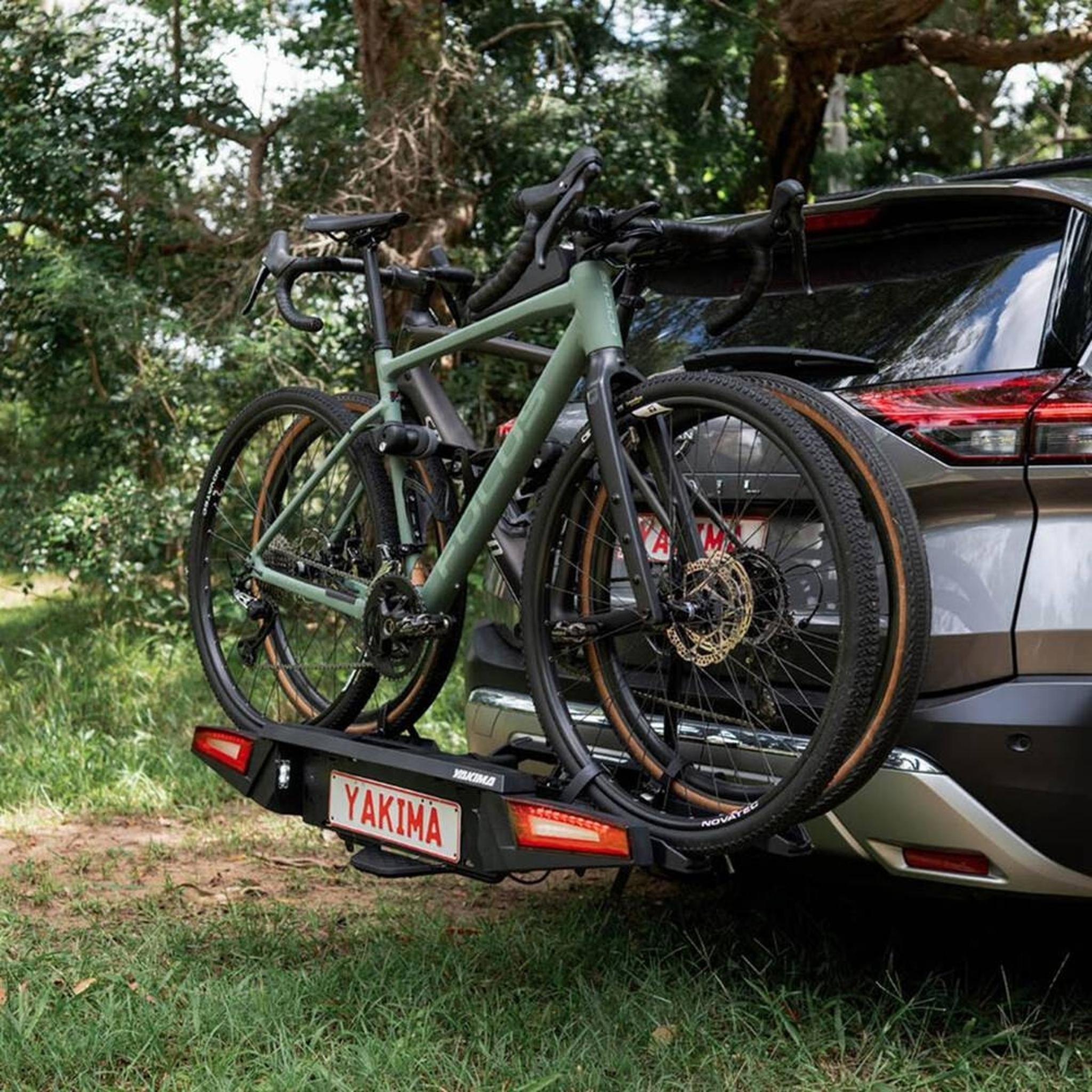 Yakima FoldClick EVO 2 - 2 Bike Towball Platform Rack Black