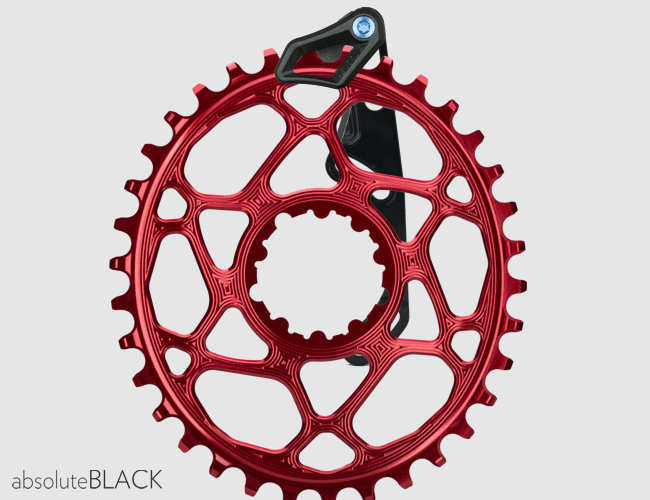 Absolute Black Oval Chain Guide for ISCG05 26-34T