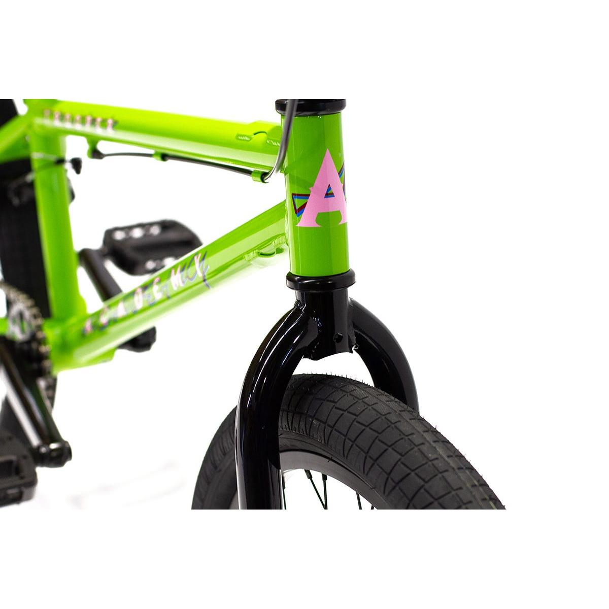 Green Bmx Frame Transition Bmx Sunday Forecaster BMX Bike Toptube