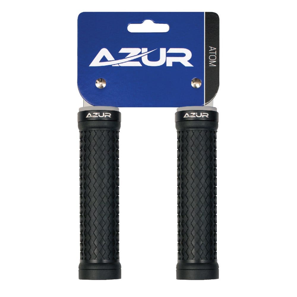 Azur Atom Lock-On Grips Black