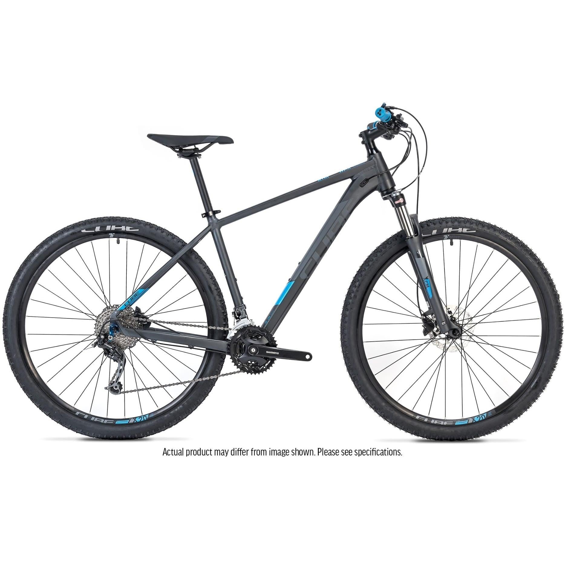 Cube Aim SL Mountain Bike Iridium/Blue