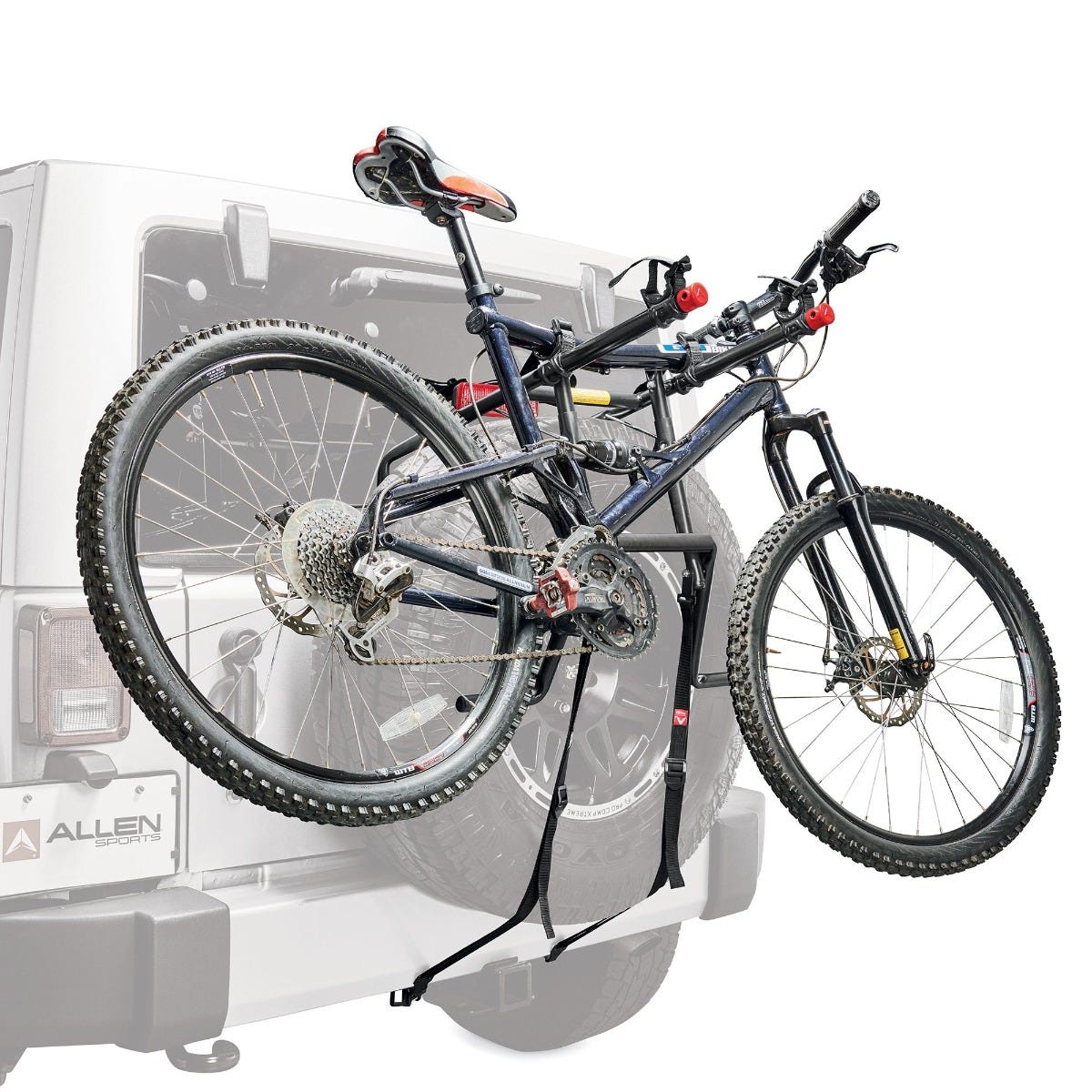 Allen 302DN Deluxe 2 Bike Spare Tyre Rack