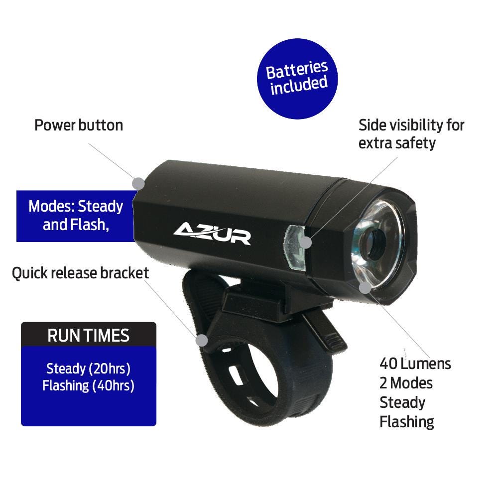 Azur Blaze 40/25 Lumens Light set