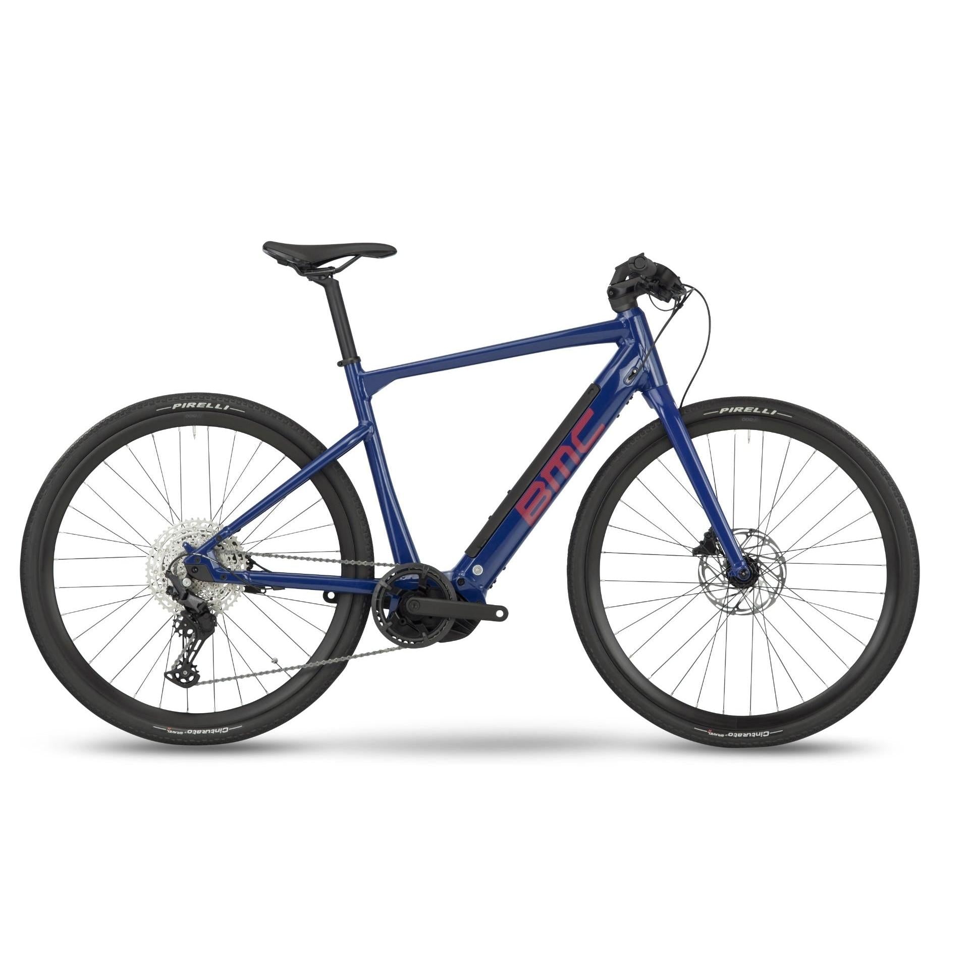 BMC Alpenchallenge AMP AL ONE Electric Hybrid Bike 625Wh Battery Blue/ – 99 Bikes