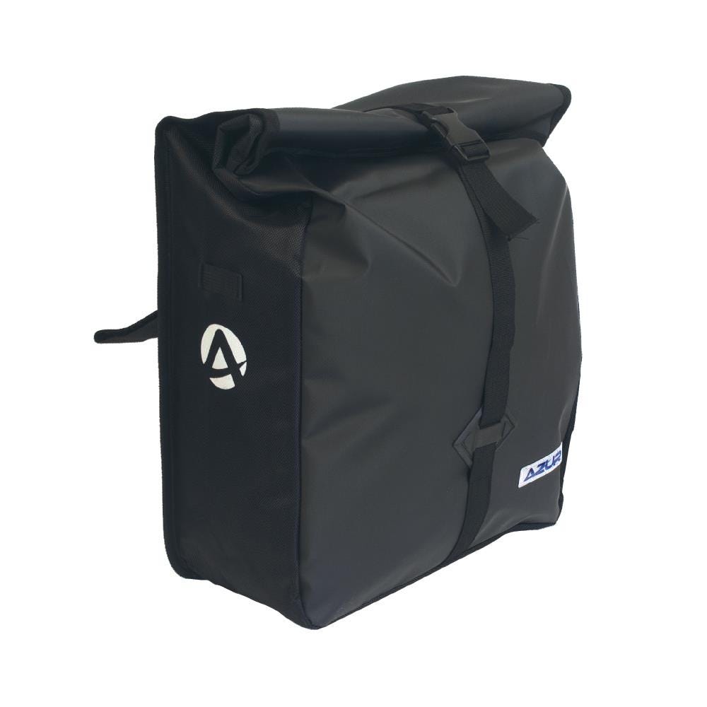 Azur Metro Pannier Bag Pair Black