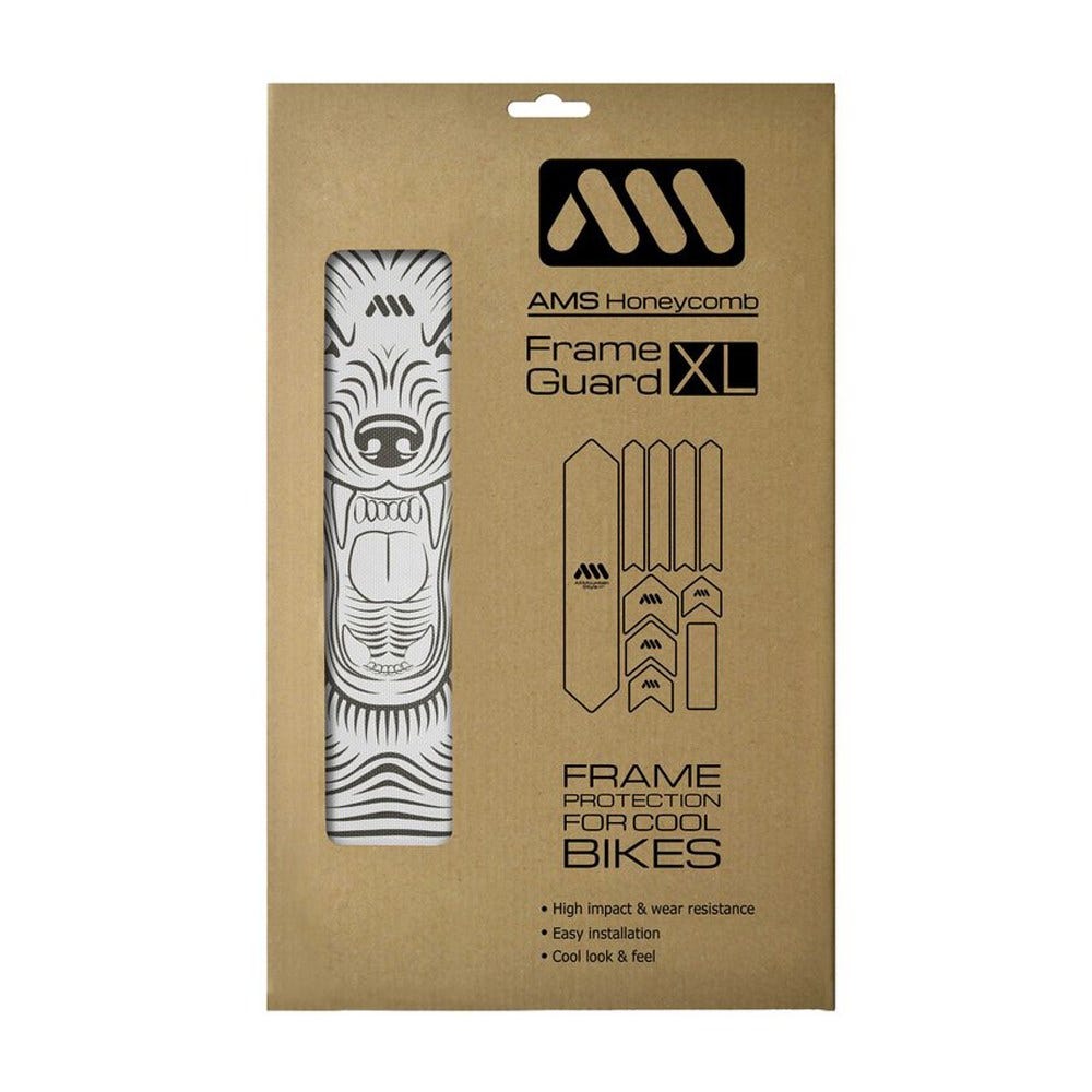 AMS Honeycomb Frame Guard XL Frame Protection Clear/Wolf
