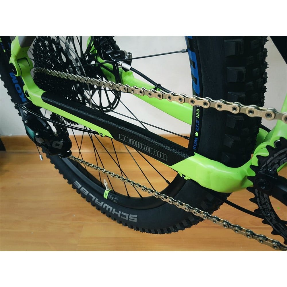 AMS Honeycomb Chain Guard Frame Protection Black/Silver