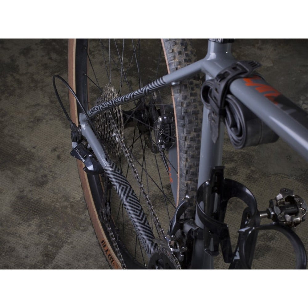AMS Honeycomb Chain Guard Frame Protection Black Maze