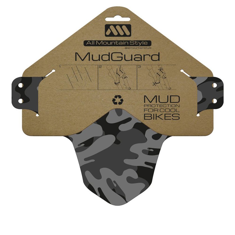 All Mountain Style Mud Guard Camo/Black