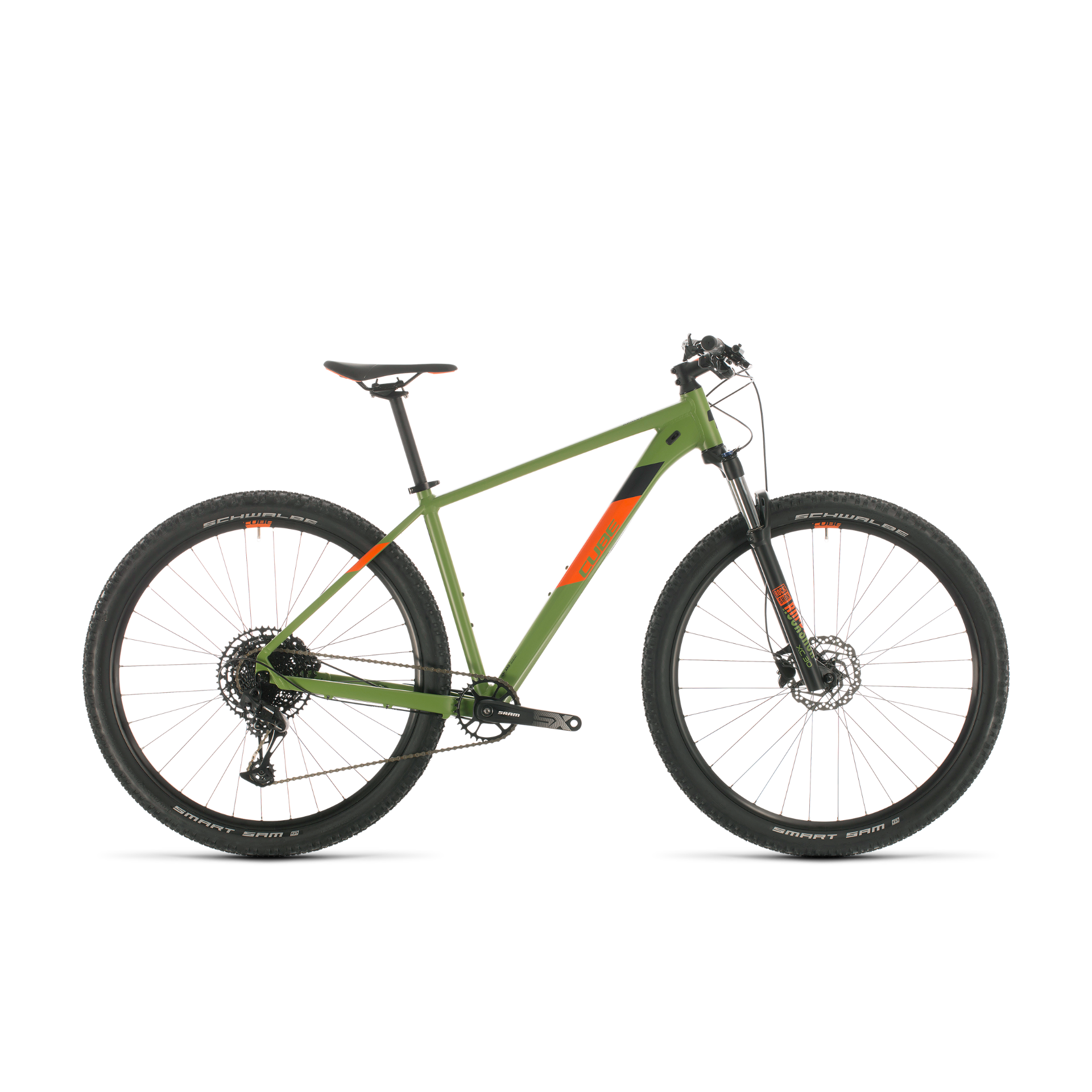 Cube Analog Mountain Bike Green/Orange