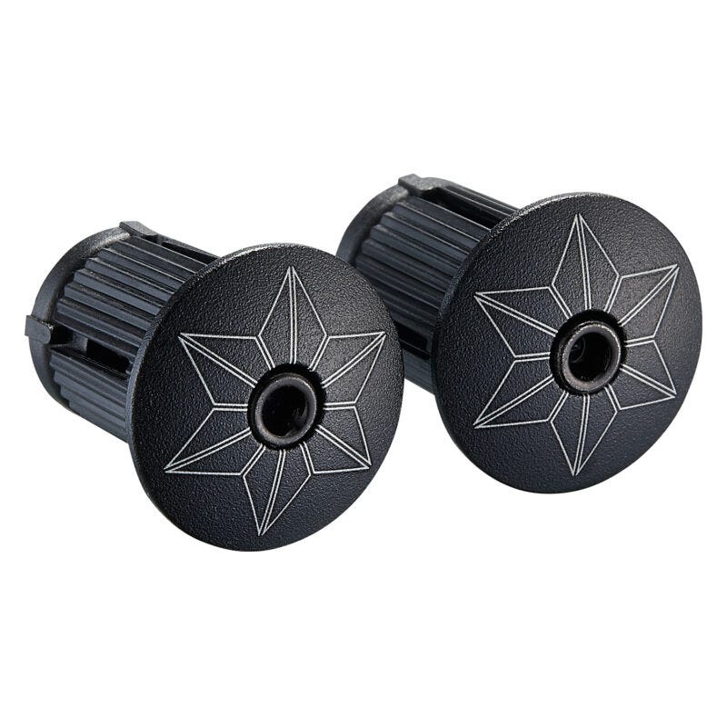 Supacaz Prizmatik - Opal + Ano Black Plugs