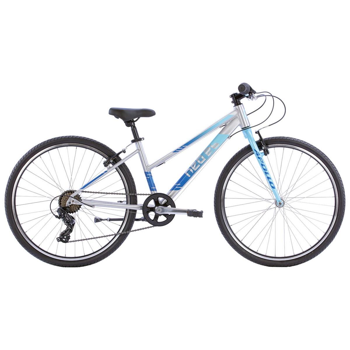 Neo+ Kids Bike 26'' 7-Speed Brushed Alloy Ice Blue/Navy Fade