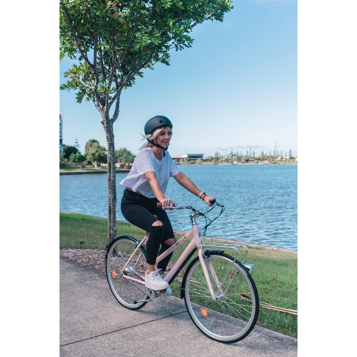 Rever Vintage Womens Electric Bike Pink