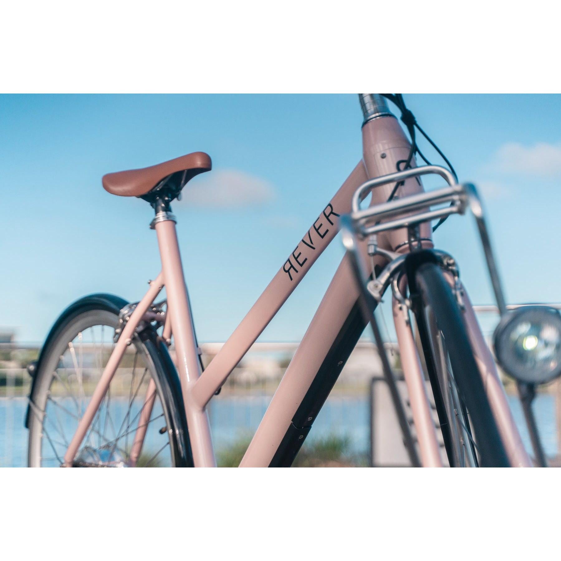 Rever Vintage Womens Electric Bike Pink