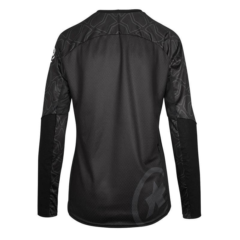 Assos Trail Womens Long Sleeve MTB Jersey Black Series