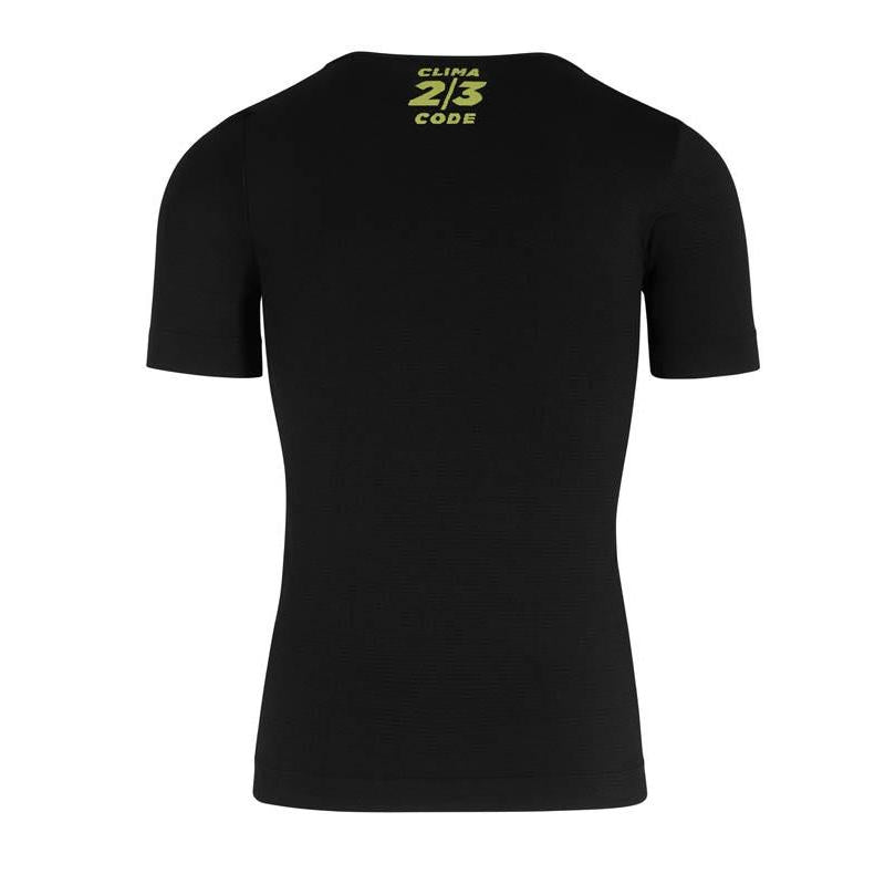 Assos Skin Spring/Fall Short Sleeve Base Layer Black Series