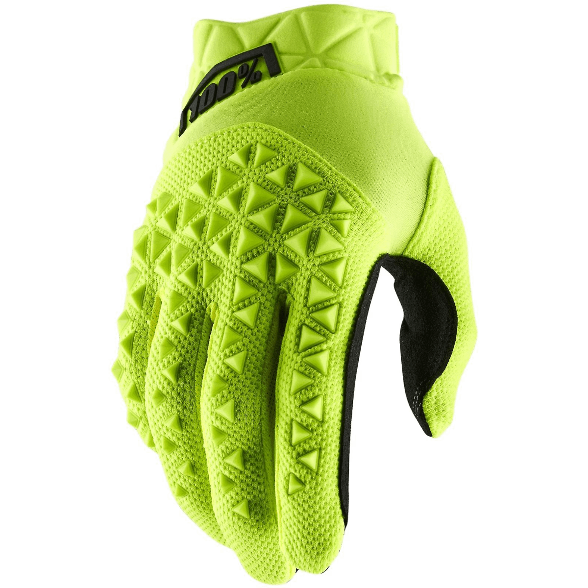 100% Airmatic Full Finger Gloves Yellow/Black