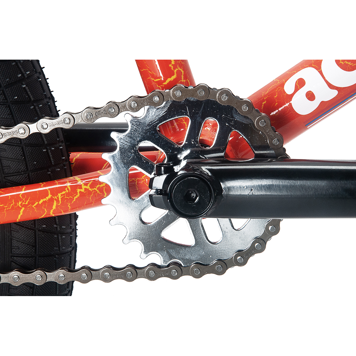 Academy Aspire 20 BMX Bike Orange Crackle