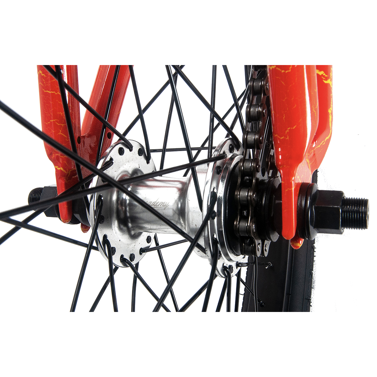 Academy Aspire 20 BMX Bike Orange Crackle