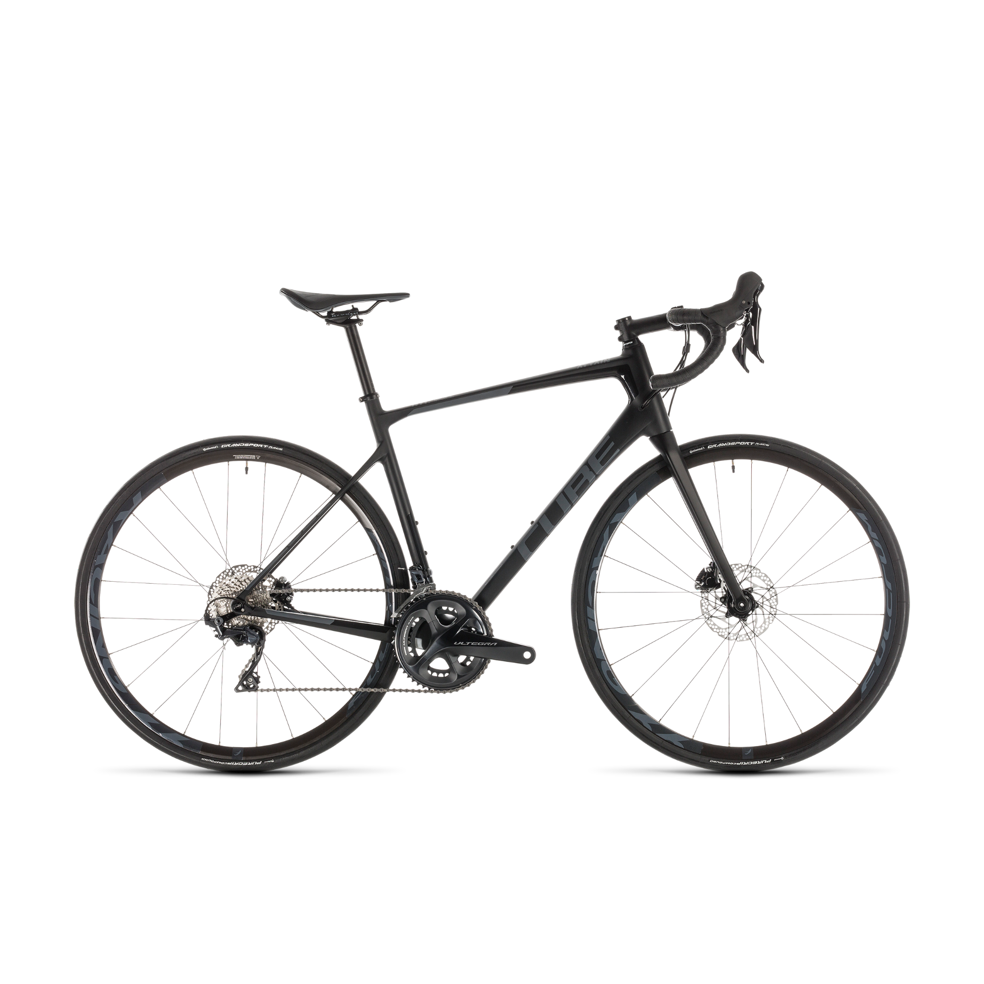 Cube Attain GTC SL Disc Road Bike Carbon/Grey (2019)