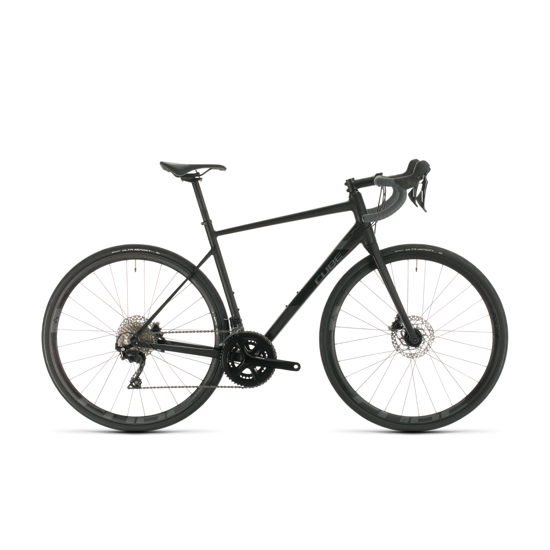Cube Attain SL Road Bike Black/Grey (2020)