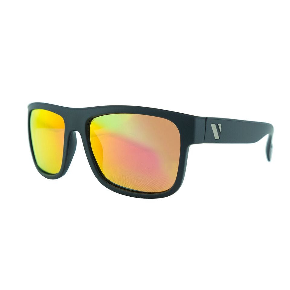 Venture Avalanche Sunglasses Matt Black/Red Revo