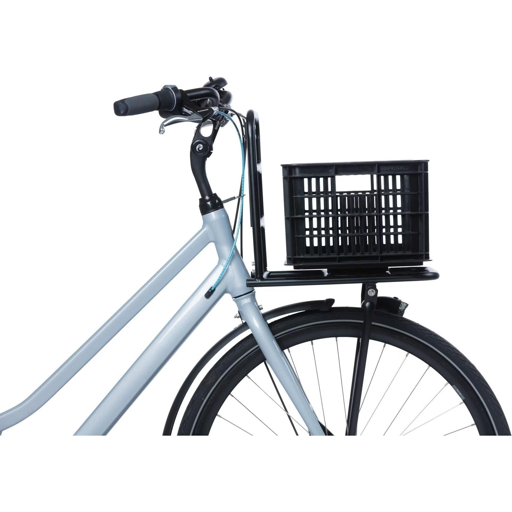 Basil Bicycle Crate MIK Small 17.5L Recycled Plastic Black