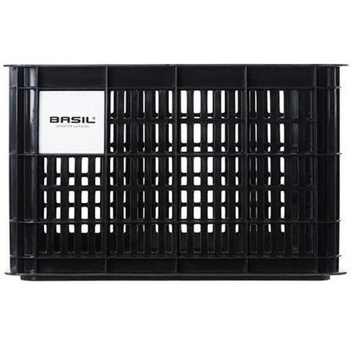 Basil Bicycle Crate Medium 29.5L Recycled Plastic Black