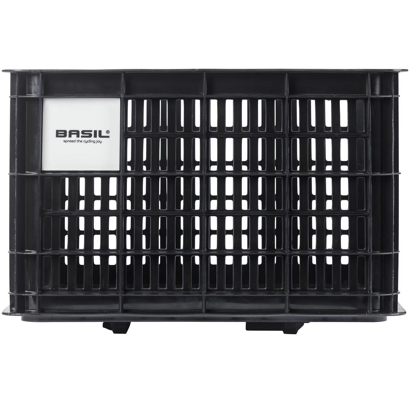Basil Bicycle Crate MIK Medium 29.5L Recycled Plastic Black