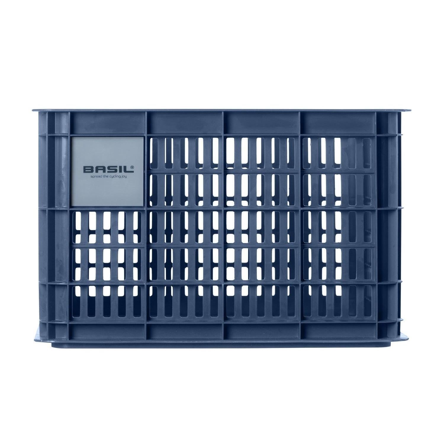 Basil Bicycle Crate Medium 29.5L Recycled Bluestone