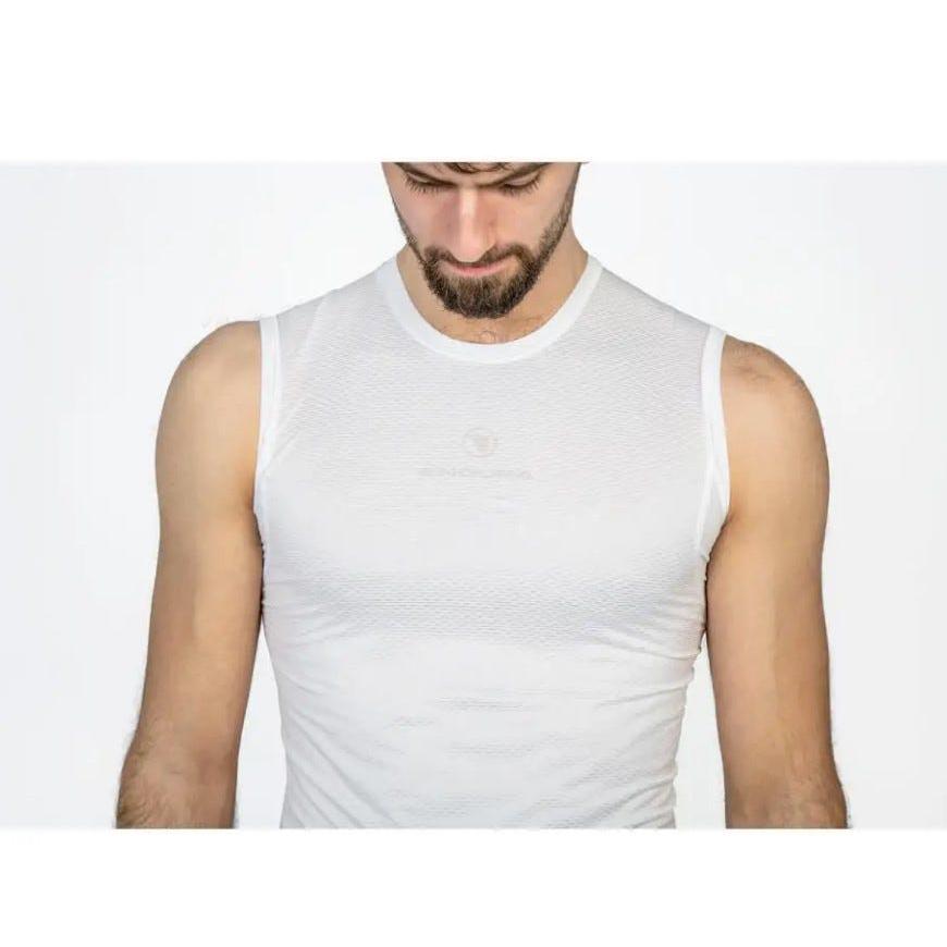 Endura Translite II Sleeveless Base Layer White