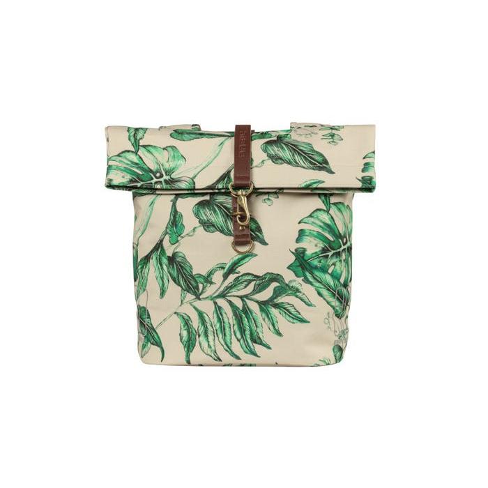 Basil Ever Green Double Pannier Bags Sandshell Beige 32L