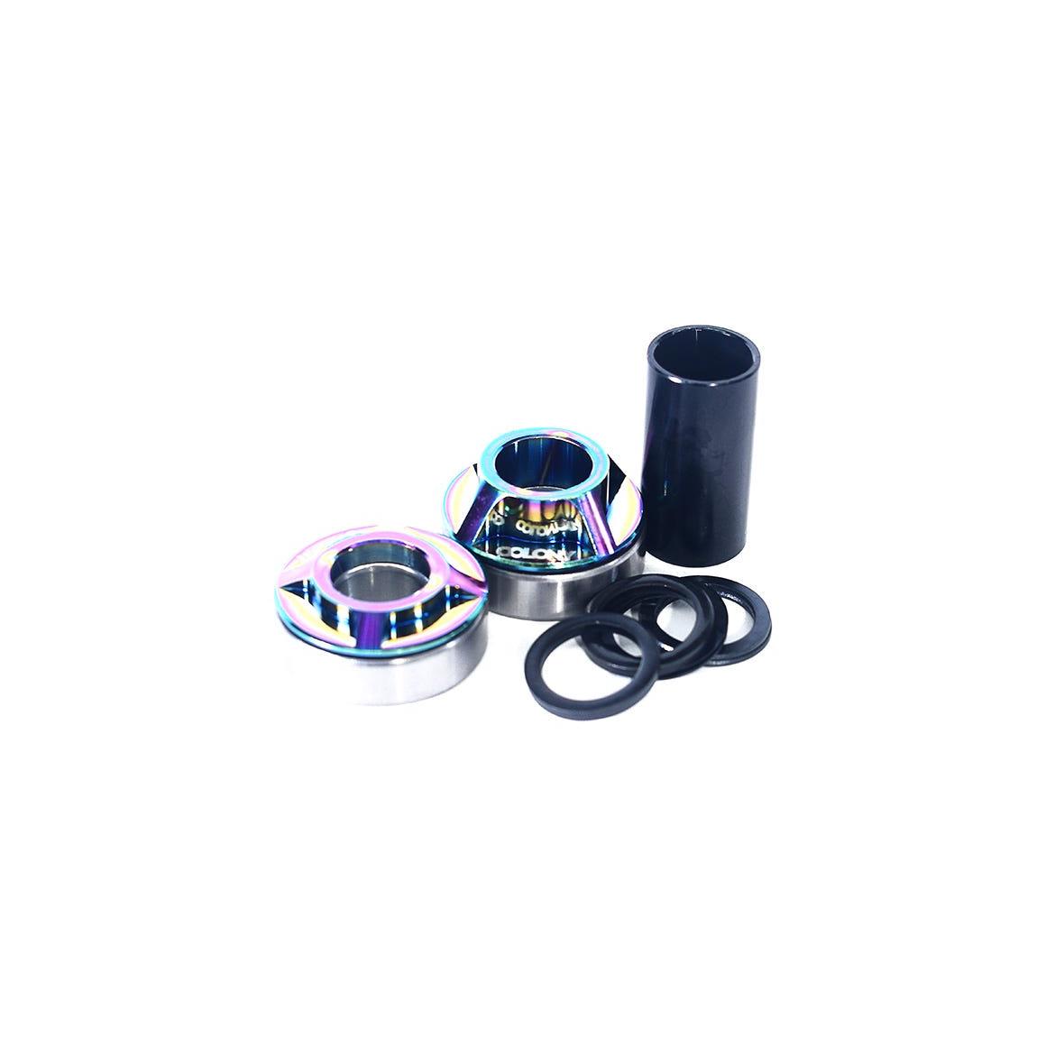 Colony Mid Bottom Bracket 22mm Rainbow