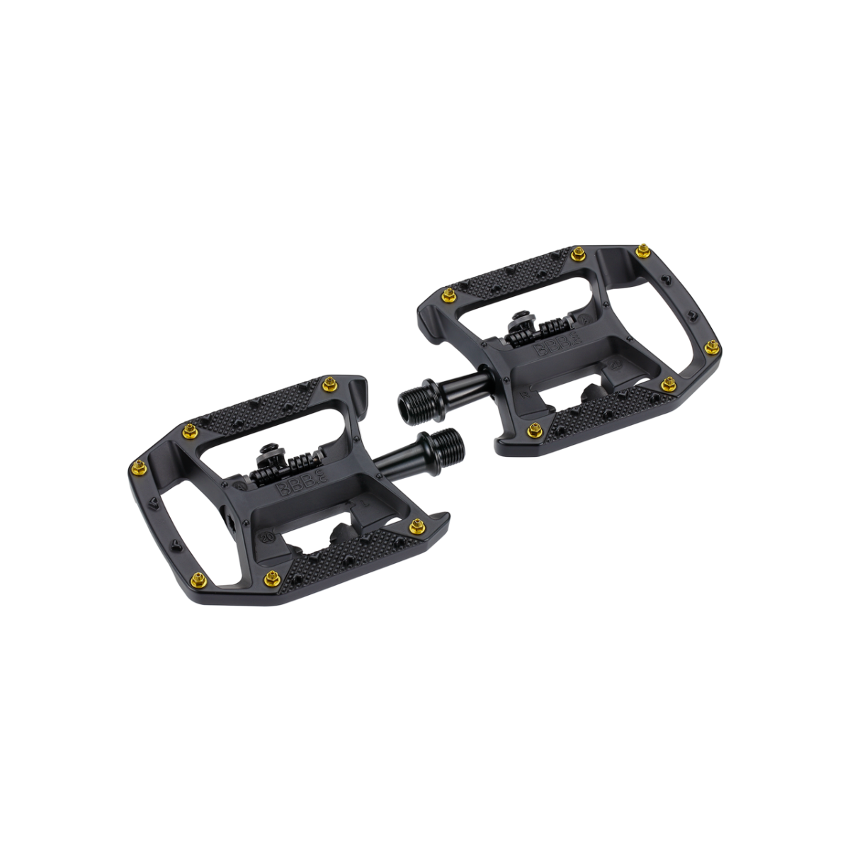 bbb spd pedals BBB DualChoice MTB SPD & Flat Trail Pedals Black – 99 Bikes