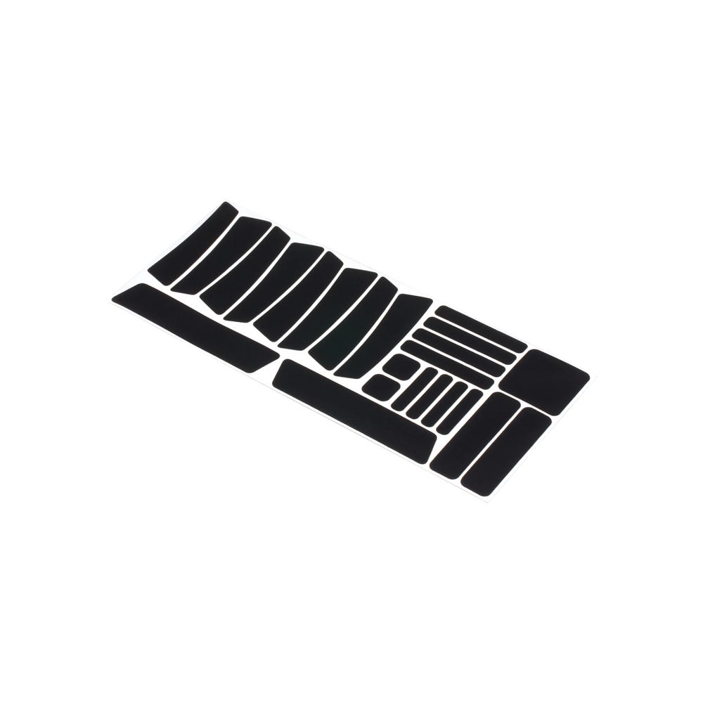 BBB MultiVis Reflection Sticker Set Black