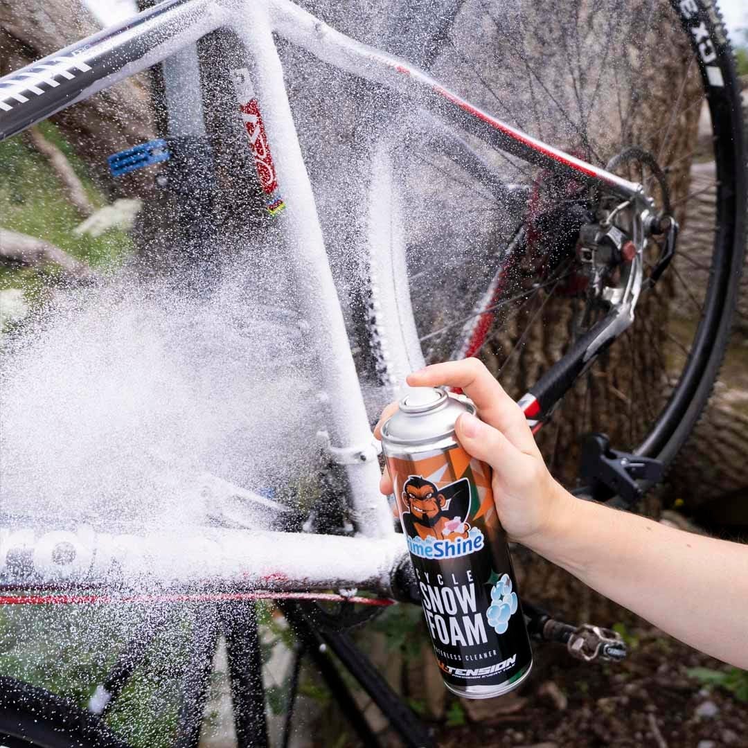 Tru-Tension Cycle Snowfoam Aerosol Waterless Cleaner 500ml